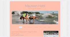 Desktop Screenshot of maureenhebl.com